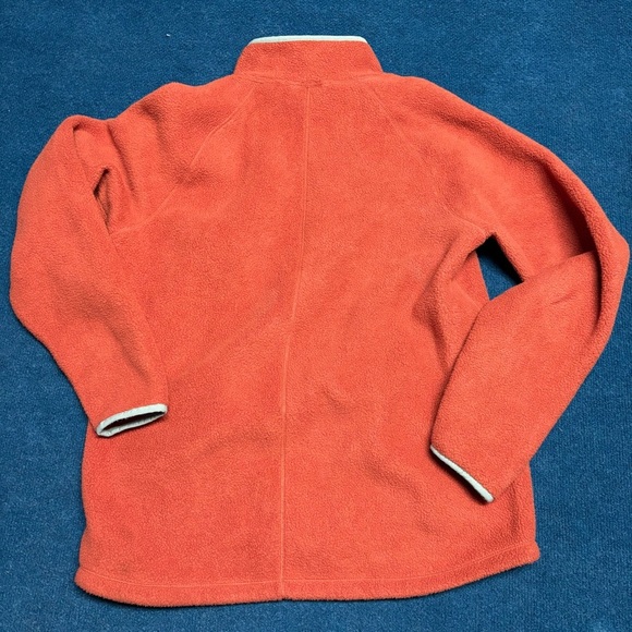 L.L. Bean Coral Fleece Jacket Size M regular woman - Picture 4 of 8